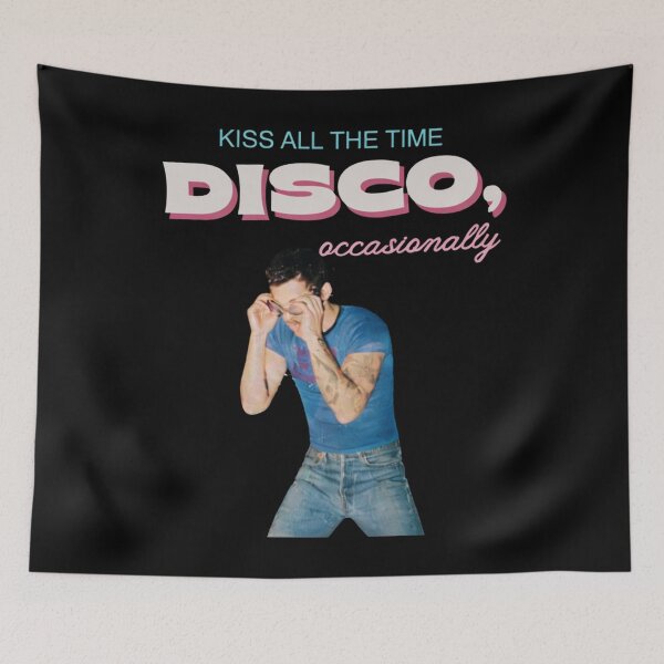 Item preview, Harry Style Kiss All The Time Disco Occasionally, Disco Ball, Love On Tour  designed and sold by OtoFunFC.