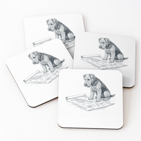 Item preview, Airedale Terrier Vacuum Dog Mom Dad Lover designed and sold by DoodleTortle.