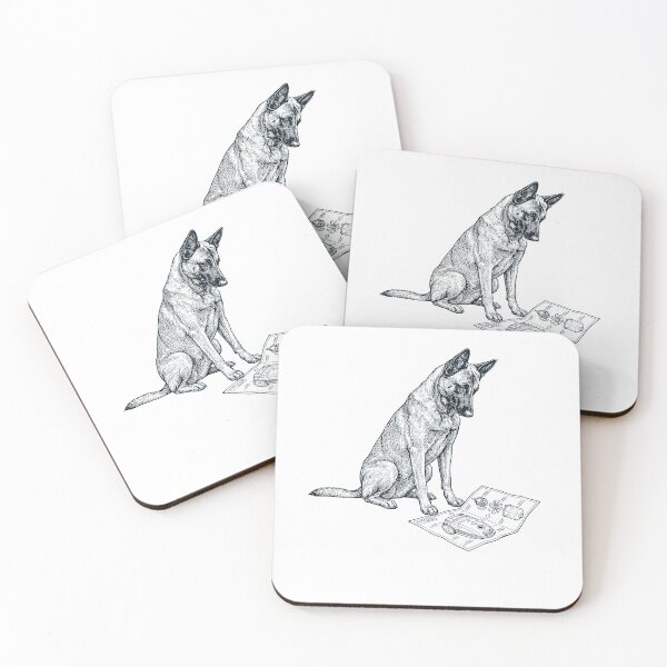 Item preview, Belgian Malinois Vacuum Dog Mom Dad Lover designed and sold by DoodleTortle.
