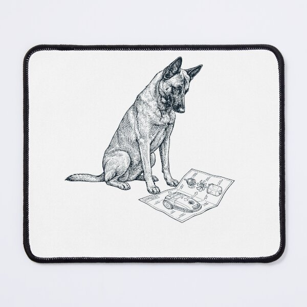 Item preview, Belgian Malinois Vacuum Dog Mom Dad Lover designed and sold by DoodleTortle.