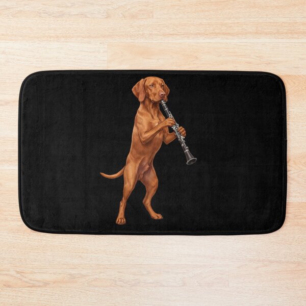 Item preview, Vizsla Playing Clarinet Player Clarinetist Dog Lover designed and sold by TerryConnells.