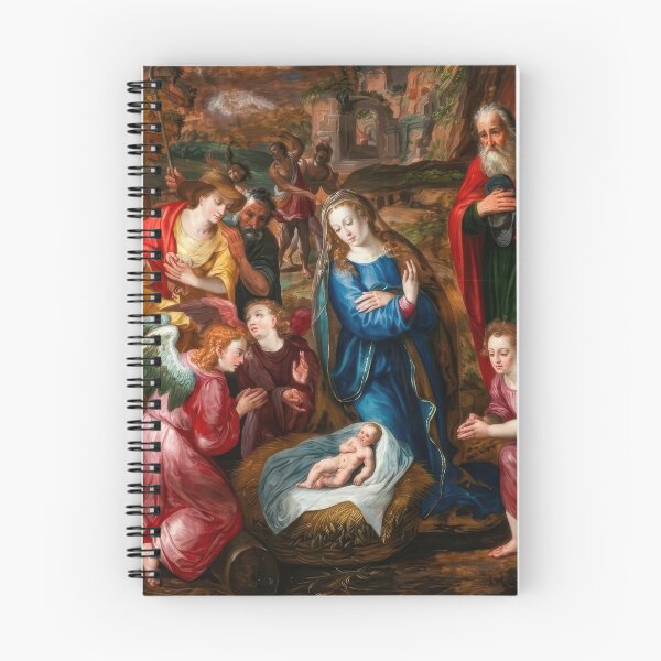 Item preview, The Adoration of the Shepherds by Adam van Noort designed and sold by TheSoulOfArt.