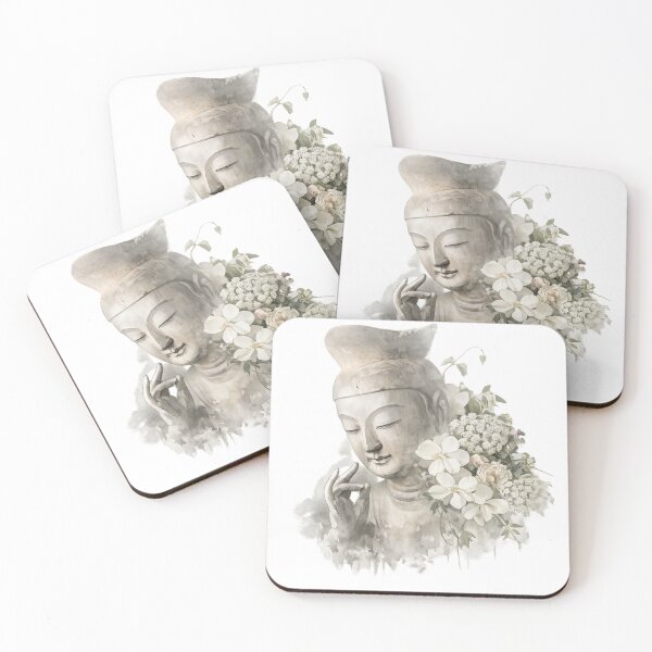 Item preview, MIROKU: Divine Silence & Floral Euphoria - 弥勒×百花 designed and sold by NYAO-YUUKI.