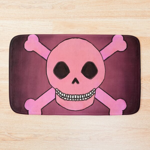 Item preview, Pink Skull and Crossbones  designed and sold by JaygiesDesign.