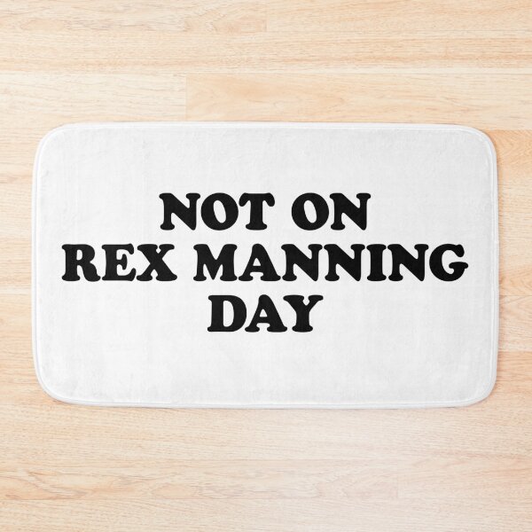 Item preview, not on rex manning day (black) designed and sold by MelleNora.