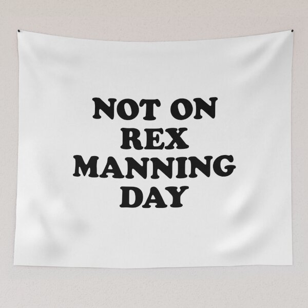 Item preview, not on rex manning day (black) designed and sold by MelleNora.