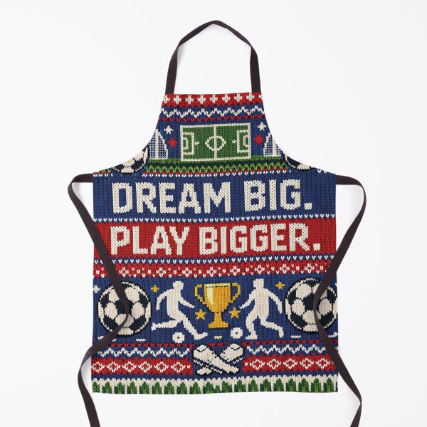 Item preview, Dream Big Play Bigger Football Knitting Pattern designed and sold by Mauswohn.