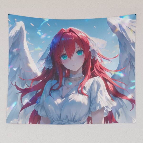 Item preview, Rias Gremory High School Dxd Celestial Wings White Dress Glow designed and sold by TanglenRabbit.