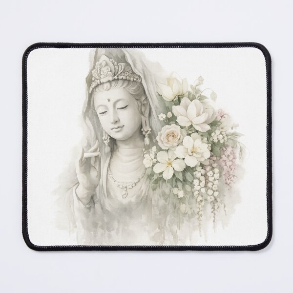 Item preview, KANNON: Divine Compassion & Melting Petals - 観音×百花 designed and sold by NYAO-YUUKI.