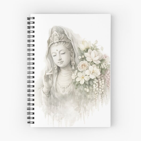 Item preview, KANNON: Divine Compassion & Melting Petals - 観音×百花 designed and sold by NYAO-YUUKI.