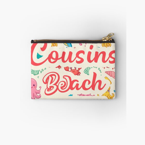 Item preview, Cousins Beach Summer Vacation 2026 Kawaii Sea Animal Pattern designed and sold by PixelWaveBD.