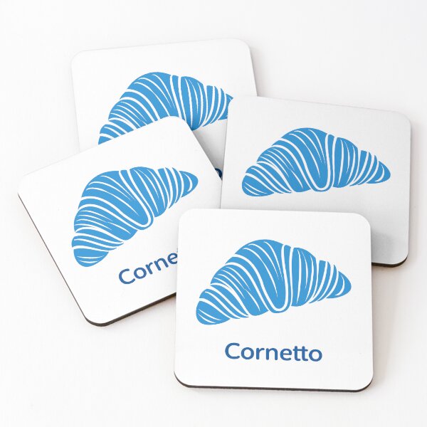 Item preview,  Cornetto Italian Croissant Minimal Icon designed and sold by BobaBunny76.