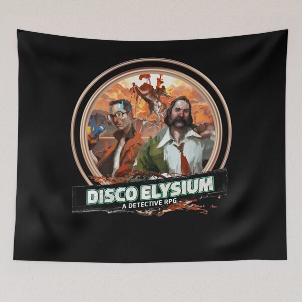 Item preview, A detectivee RPG two character Discoo Elysiumm designed and sold by NandNHAUs.