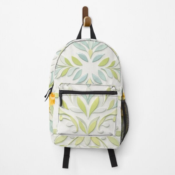 Item preview, Elegant Spring Floral Pattern – Yellow Flowers & Soft Botanical Leaves designed and sold by Colorshow-relax.
