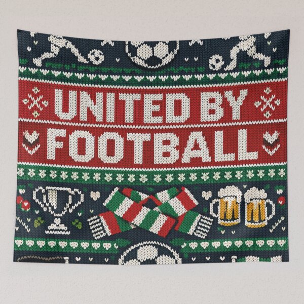 Item preview, United by Football National Pride Knitting Pattern designed and sold by Mauswohn.