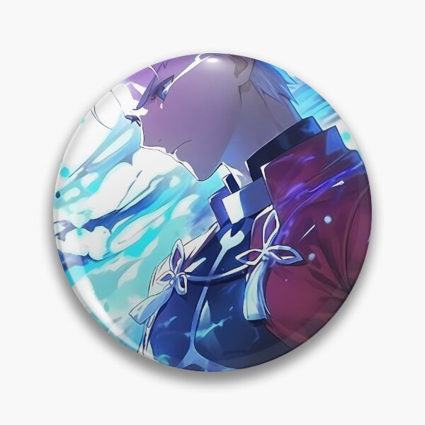 Item preview, Archer Fate Stay Night Mystic Blue Night Portrait designed and sold by TanglenRabbit.
