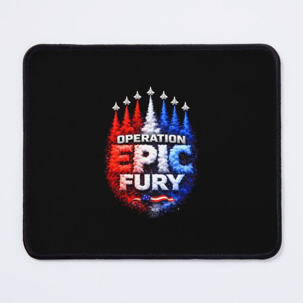 Item preview, Operation Epic Fury - Patriotic Military Jet Design designed and sold by najaks.