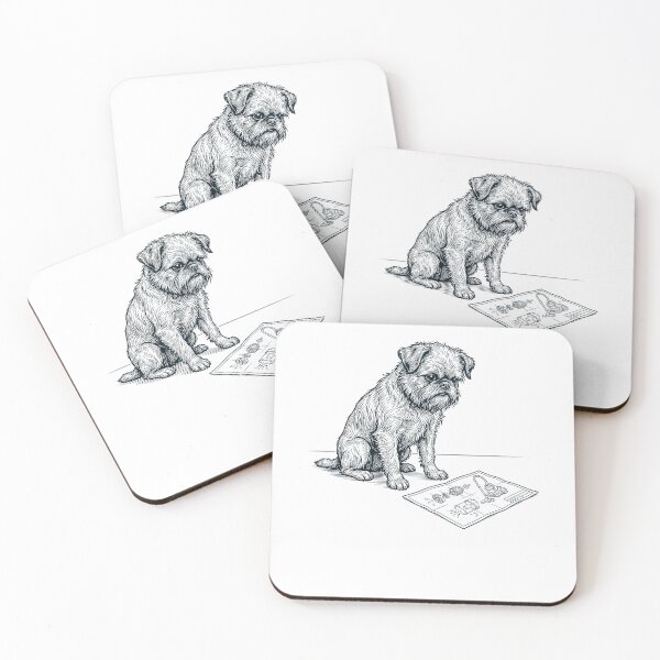 Item preview, Brussels Griffon Vacuum Dog Mom Dad Lover designed and sold by DoodleTortle.