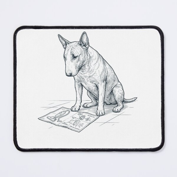 Item preview, Bull Terrier Vacuum Dog Mom Dad Lover designed and sold by DoodleTortle.