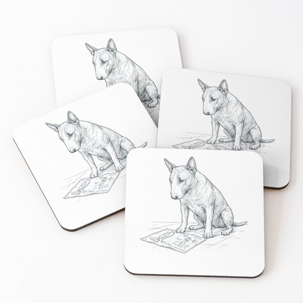 Item preview, Bull Terrier Vacuum Dog Mom Dad Lover designed and sold by DoodleTortle.