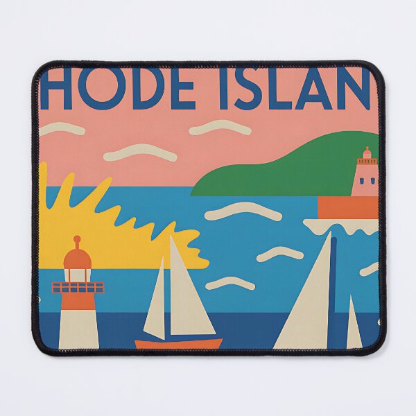 Item preview, Rhode Island - Travel Poster - USA designed and sold by PrintableTravel.