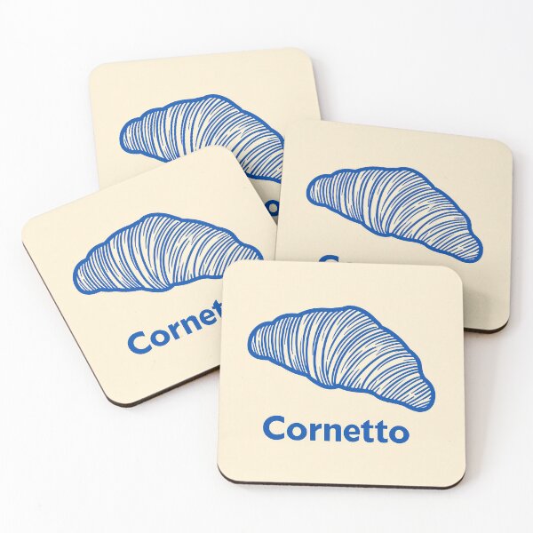 Item preview, Cornetto Italian Croissant Minimal Icon designed and sold by BobaBunny76.
