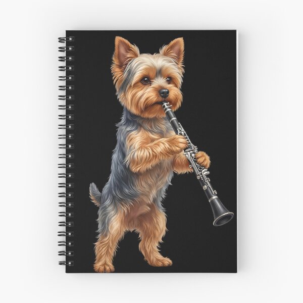 Item preview, Yorkshire Terrier Playing Clarinet Player Clarinetist Dog Lover designed and sold by TerryConnells.