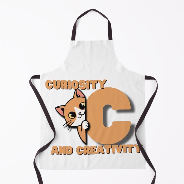 Item preview, C is for Cat - Cute 3D Orange Tabby Alphabet Series for Kids designed and sold by Templates&TotsPH.