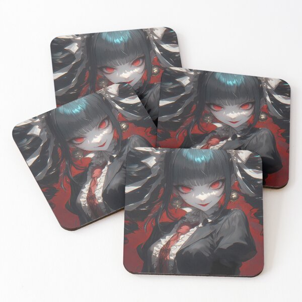 Item preview, Celestia Ludenberg Danganronpa Gothic Lolita Red Eyes Dark Elegance designed and sold by TanglenRabbit.