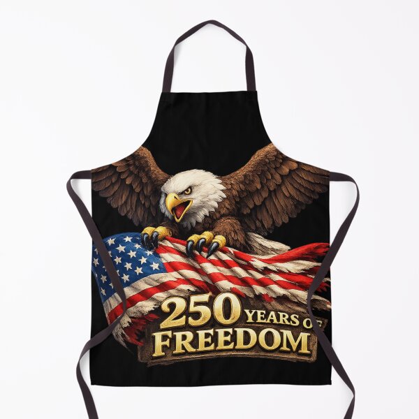 Artikelvorschau, 250 Jahre Freiheit – Patriotischer amerikanischer Adler mit US-Flagge entworfen und verkauft von RolMerch.