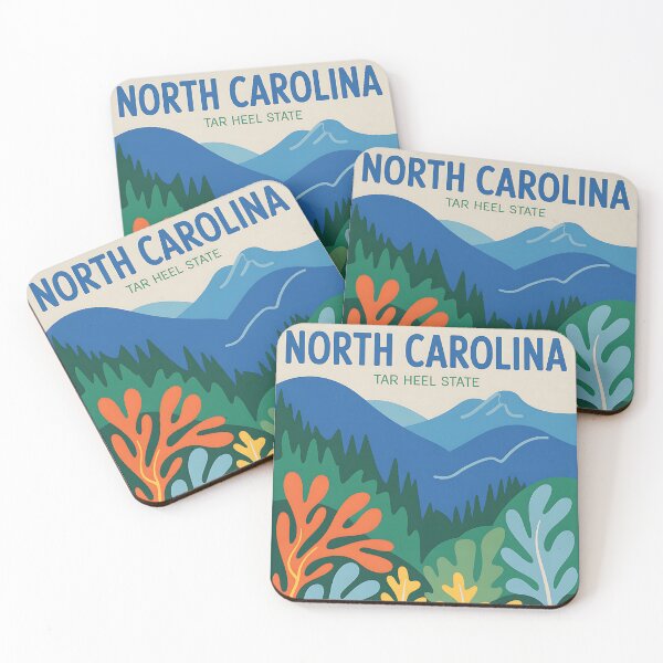 Item preview, North Carolina - Travel Poster - USA designed and sold by PrintableTravel.