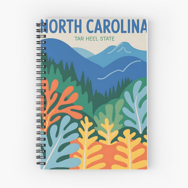 Item preview, North Carolina - Travel Poster - USA designed and sold by PrintableTravel.