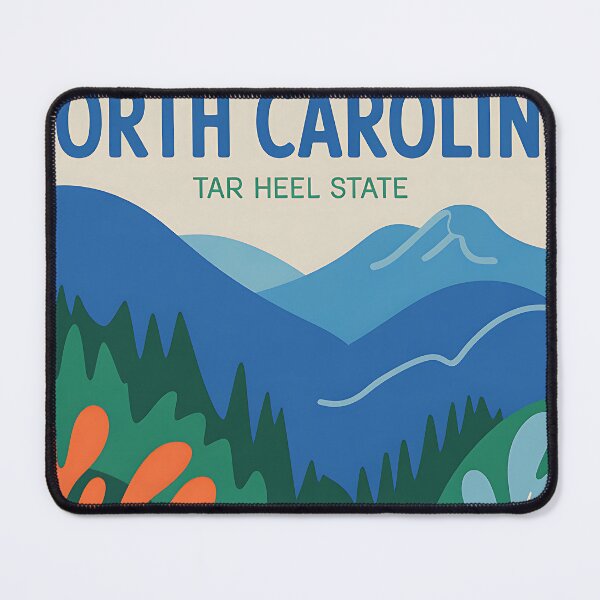Item preview, North Carolina - Travel Poster - USA designed and sold by PrintableTravel.