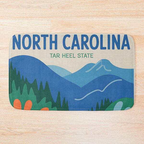 Item preview, North Carolina - Travel Poster - USA designed and sold by PrintableTravel.