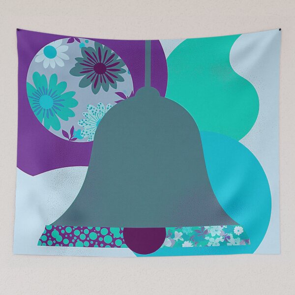 Item preview, Decorative Floral Bell designed and sold by joycrysstudio.