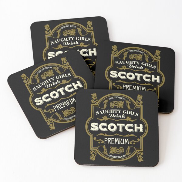 Item preview, Naughty Girls Drink Scotch designed and sold by helenacooper.