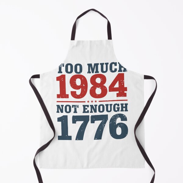Item preview, Too Much 1984 Not Enough 1776 Patriotic Vintage USA Flag designed and sold by najaks.