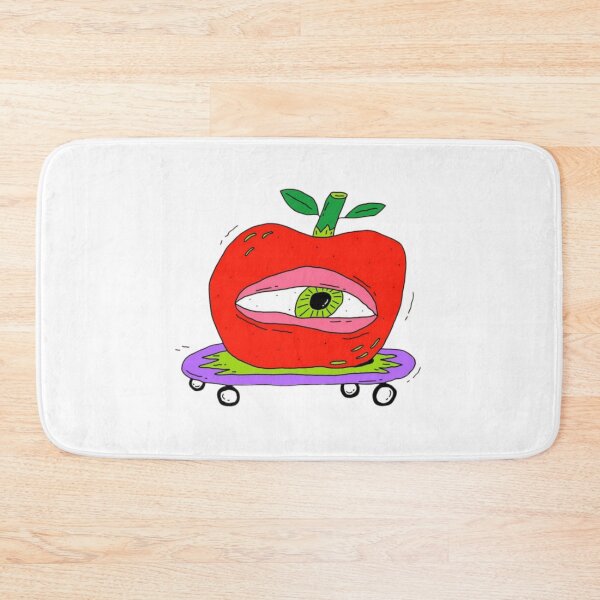 Item preview, Weird Apple Skater Surreal Eye Doodle designed and sold by Bralipse.