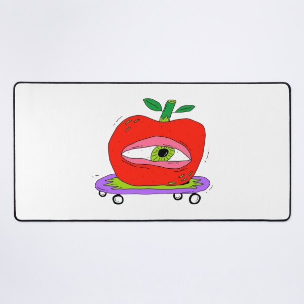 Item preview, Weird Apple Skater Surreal Eye Doodle designed and sold by Bralipse.