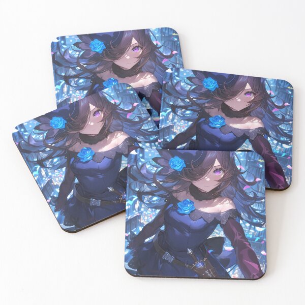 Item preview, Rice Shower Uma Musume Pretty Derby Night City Blue Rose Elegance designed and sold by TanglenRabbit.