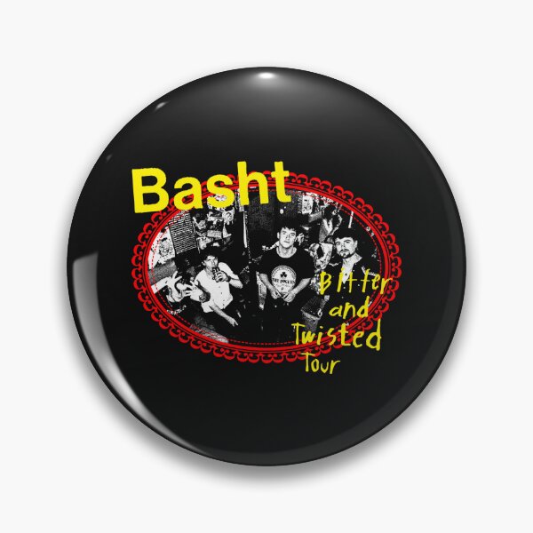 Item preview, Red Frame With Yellow Typography Indie Rock designed and sold by billiasbros.