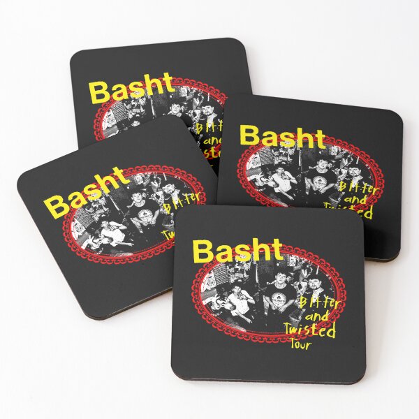 Item preview, Red Frame With Yellow Typography Indie Rock designed and sold by billiasbros.