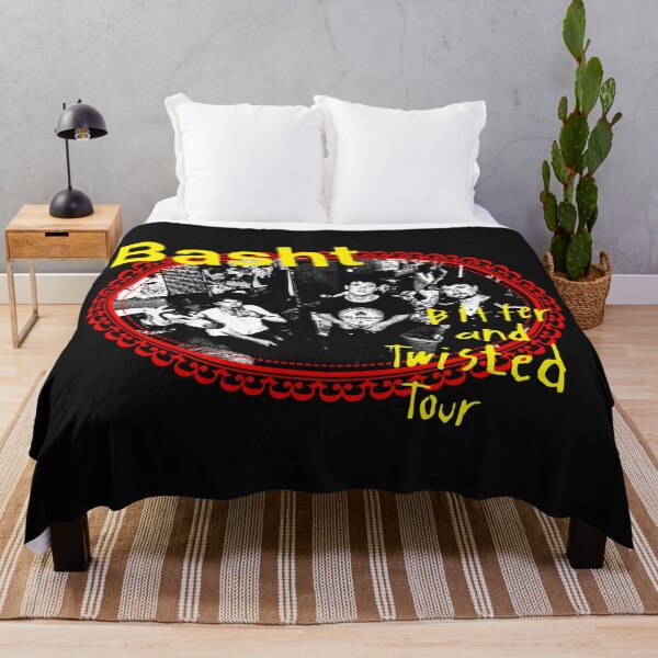 Item preview, Red Frame With Yellow Typography Indie Rock designed and sold by billiasbros.