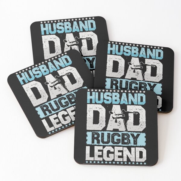 Item preview, Husband Dad Rugby Legend Vintage Sports Typography designed and sold by GabrieSketcham.