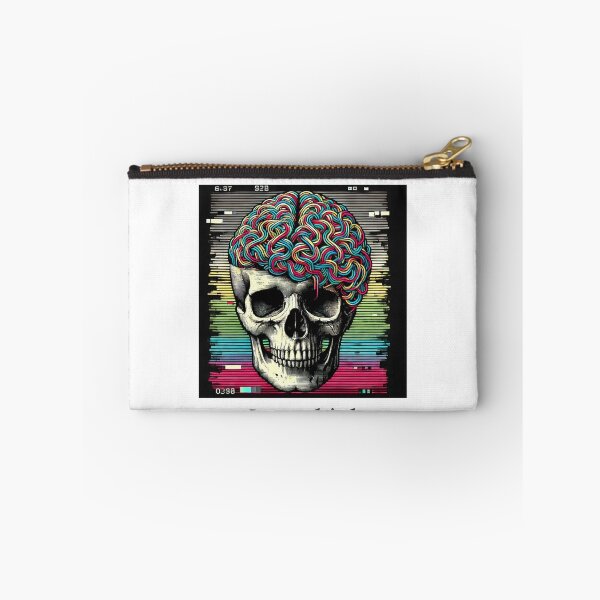 Item preview, I Think Therefore I Overthink – Existential Skull Design designed and sold by Riallamood2.