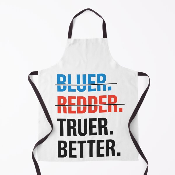 Item preview, Bluer Redder Truer Better Political Statement Art designed and sold by margamPagenberg.