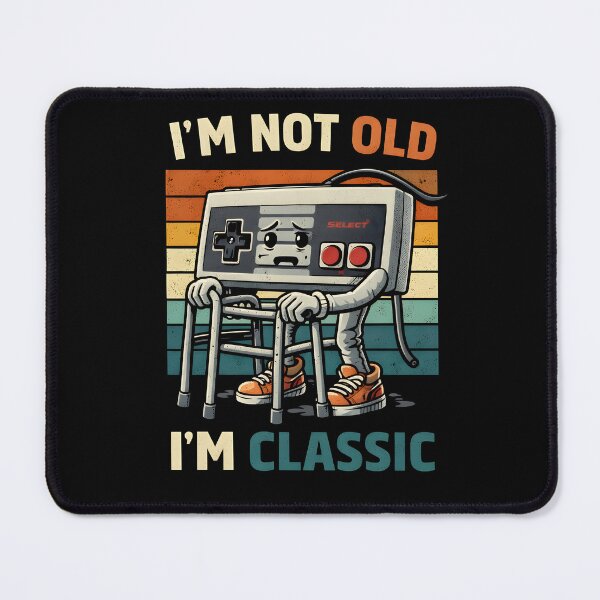 Item preview, I'm Not Old I'm Classic Funny Old Gamer  designed and sold by JODYSMORGAN.