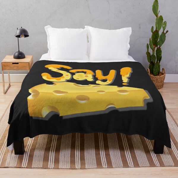 Item preview, Say Cheese Funny Melting Typography designed and sold by Bralipse.