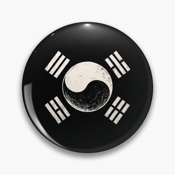 Item preview, Taegeuk Vintage Korean Flag designed and sold by MehMerchTees.