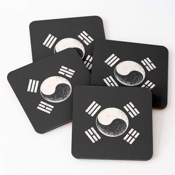 Item preview, Taegeuk Vintage Korean Flag designed and sold by MehMerchTees.